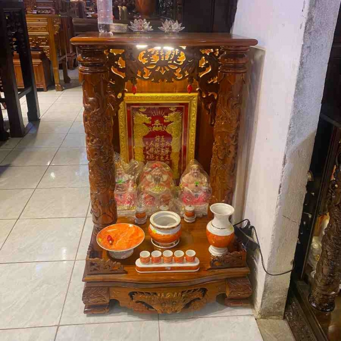 Bàn thờ Tài Địa gỗ Hương