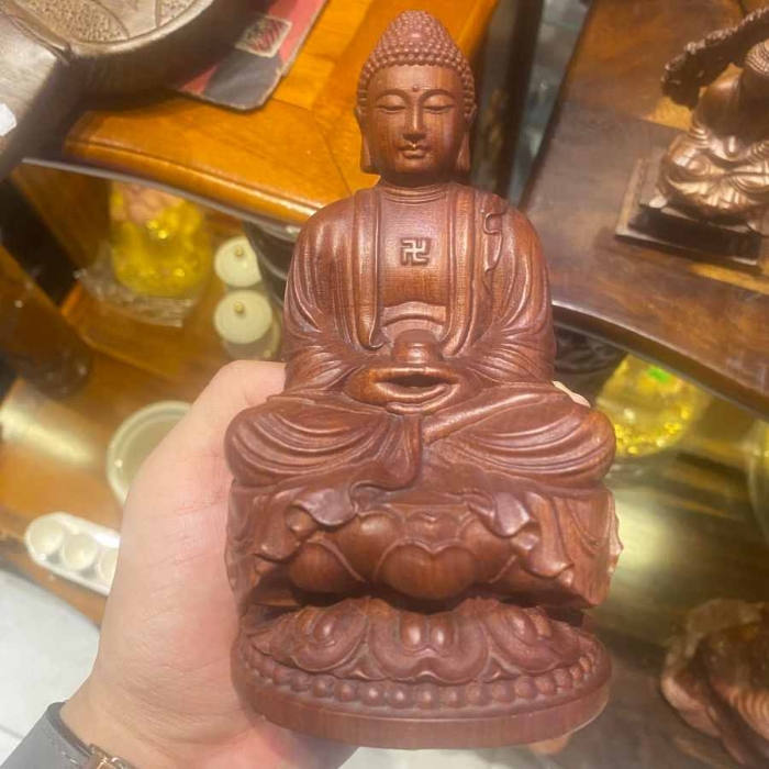 Tượng phật A Di Đà để ô tô