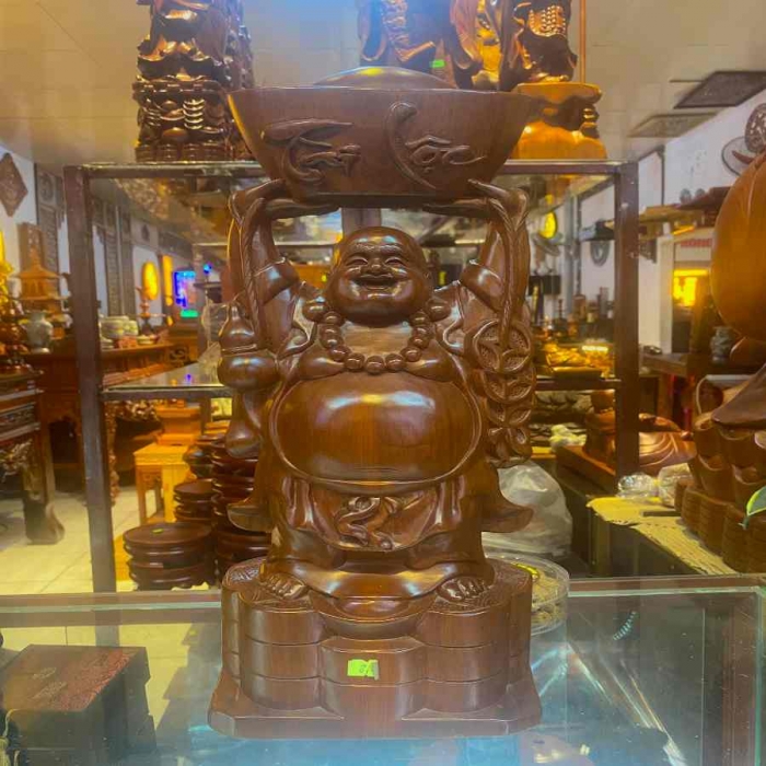 Tượng phật Di Lặc dân vàng