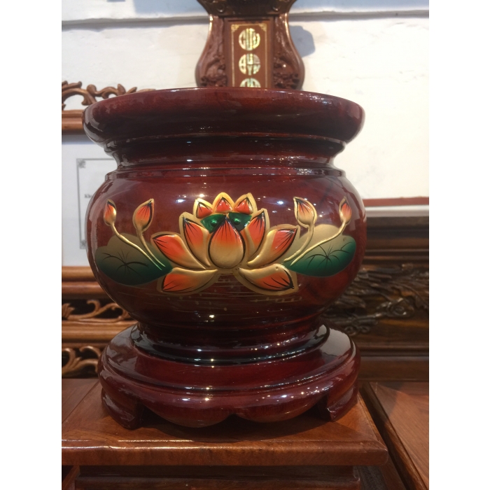 Bát nhang gỗ