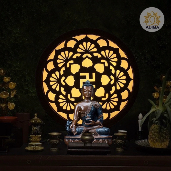 ĐÈN HÀO QUANG TRÒN MẪU TV01003