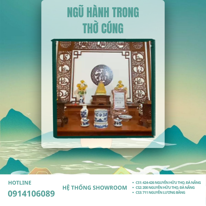 Ý Nghĩa Của Ngũ Hành Trên Bàn Thờ Gia Tiên: Ý Nghĩa Của Kim – Mộc – Thủy – Hỏa – Thổ