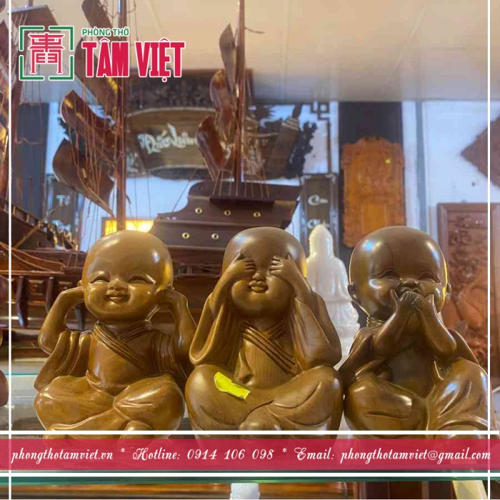 Tượng Gỗ Tam Không