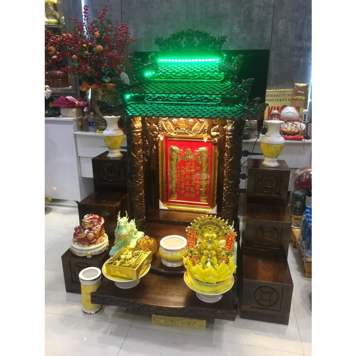 BÀN THỜ THẦN TẠI THỔ ĐỊA 3 MÁI KT68M