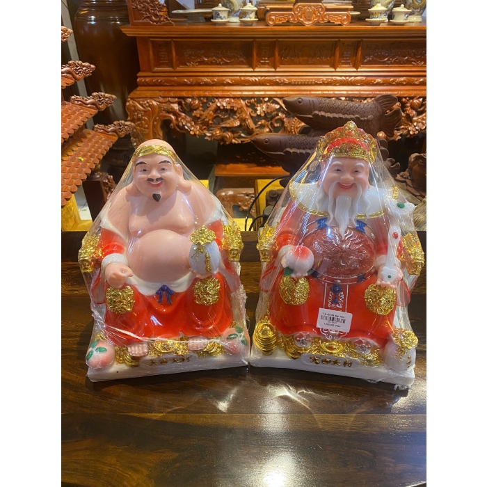 Tượng Thần Tài Thổ Địa bằng đá
