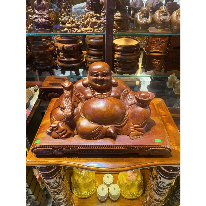 Tương Di Lặc Ngồi gỗ Hương
