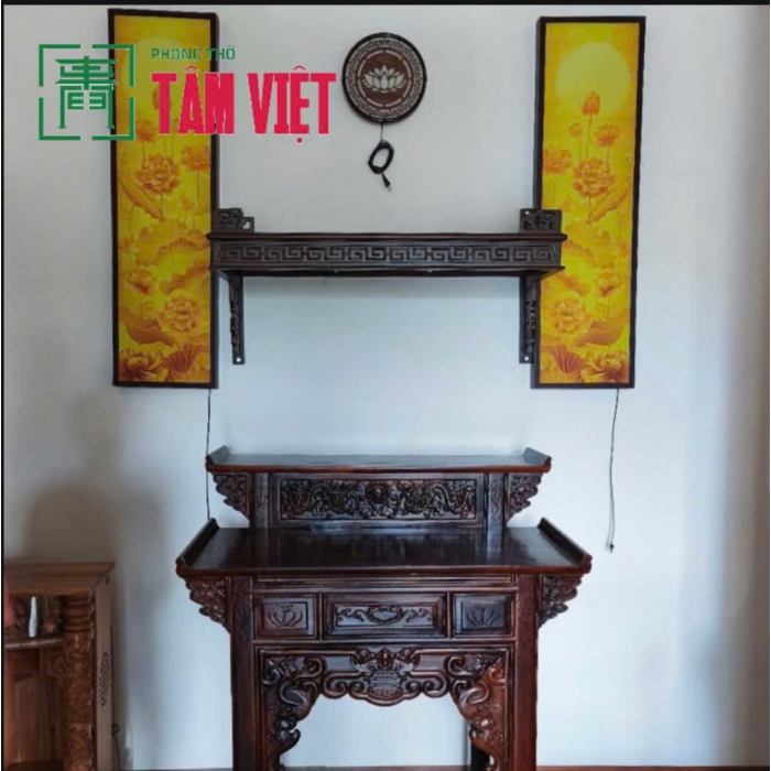 Gian thờ cho khách hàng tại Hồ Phi Tích – Hòa Xuân – Cẩm Lệ – Đà Nẵng.