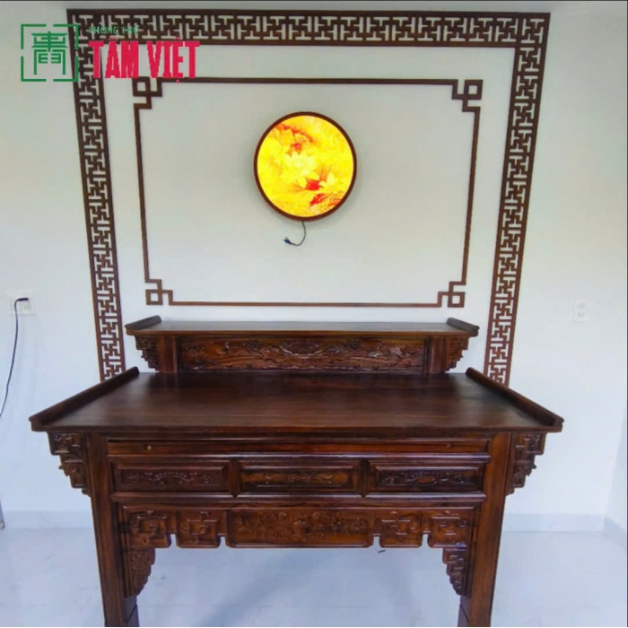 Bàn giao gian thờ cho khách hàng tại Vũ Lăng – Hòa Phát – Cẩm Lệ – Đà Nẵng.
