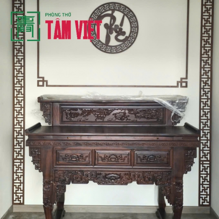 Thi công gian thờ trang nghiêm tại Hòa Xuân – Cẩm Lệ – Đà Nẵng