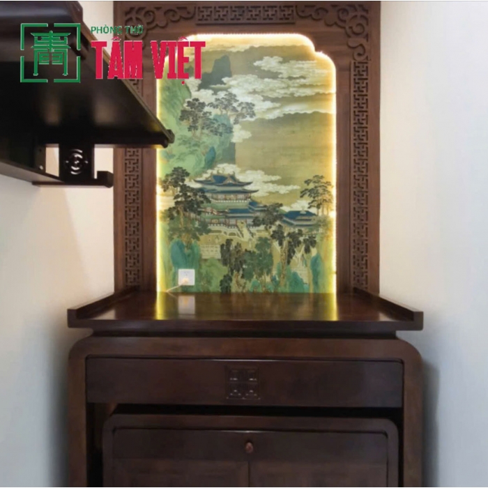 Không gian thờ hiện đại – Sang trọng – Chuẩn phong thủy