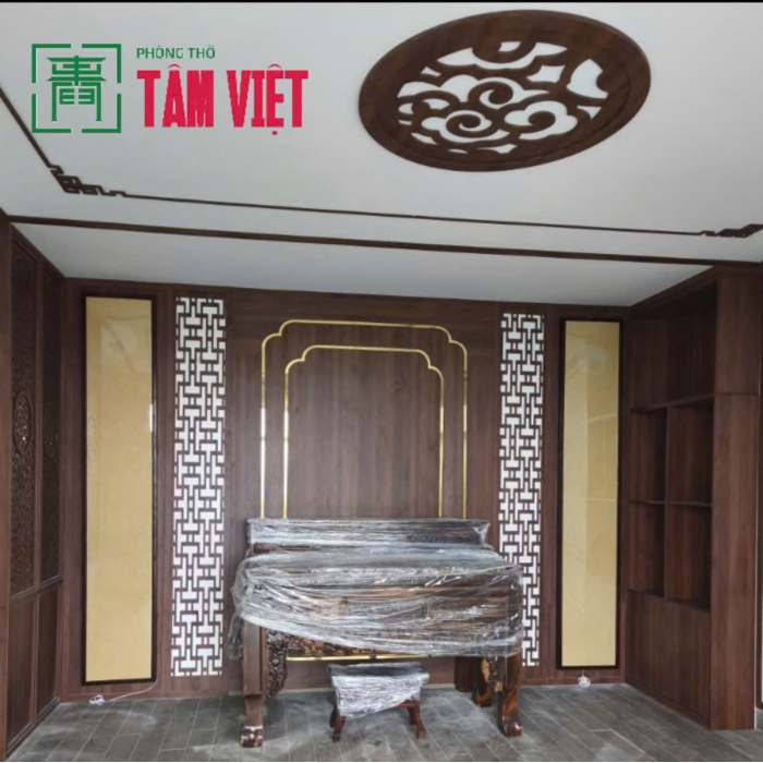 Hoàn Thiện Gian Thờ Chiu Liu – Đồng Bộ CNC Tại Hòa Xuân