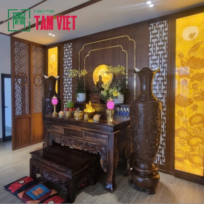 Gian Thờ Chiu Liu Hòa Xuân – Không Gian Thờ Được Thiết Kế Như Một Dấu Ấn